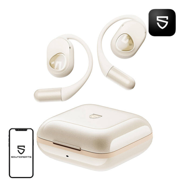 Auriculares TWS Soundpeats GoFree2+ (blancos)