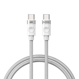 Orico 60W USB-C-auf-USB-C-Ladekabel (weiß)