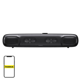 Mini Soundbar Baseus AeQur DS10 with battery (black)