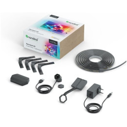 Nanoleaf 4D TV Screen Mirror Lightstrips Starter Kit - intelligent TV screen backlight system up to 65' (camera, 4m LED strip)