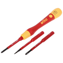 HANDLE WITH REPLACEABLE BITS WH-SB/PACK-1/4/SLIMVARIO WIHA