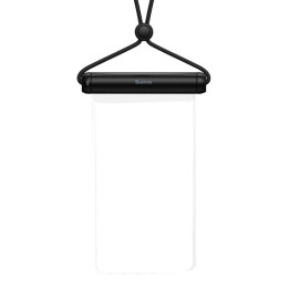 Wasserdichte Smartphone-Tasche mit Baseus-Zylinder-Slide-Cover (schwarz)