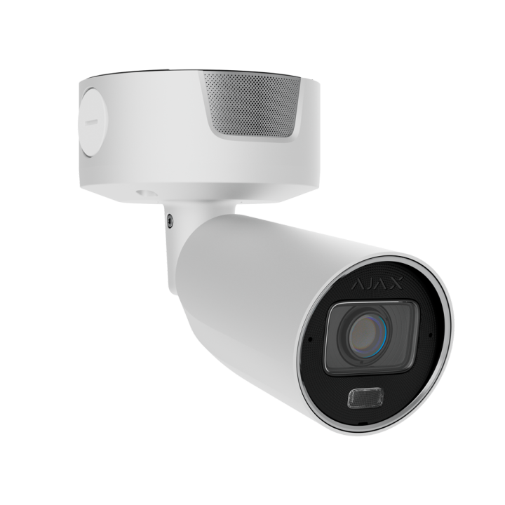 AJAXCCTV AJ-BULLETCAM-4-HLVF-S-W 4MP Bullet IP Camera with Dual Illumination