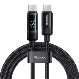 Mcdodo CA-5780 USB-C auf USB-C 60W Datenkabel 1,2 m (schwarz)