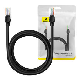 Сетевой кабель Baseus Ethernet CAT5, 2 м (черный)