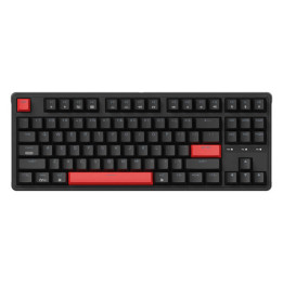 Keychron C3 Pro Механическая клавиатура с красной подсветкой и красным переключателем (черная)