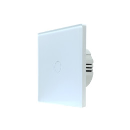 SmartWise T61 UNI Wi-Fi + eWeLink-Remote, 1-клавишный интеллектуальный настенный выключатель, универсальная проводка, белая сенс