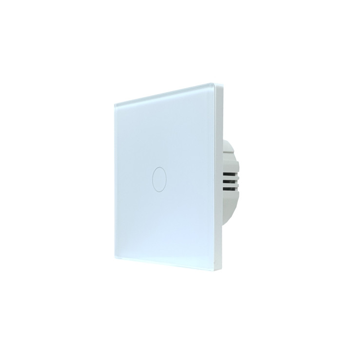 SmartWise T61 UNI Wi-Fi + eWeLink-Remote, 1-клавишный интеллектуальный настенный выключатель, универсальная проводка, белая сенс