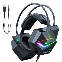 Auriculares para juegos ONIKUMA X20 (negro)