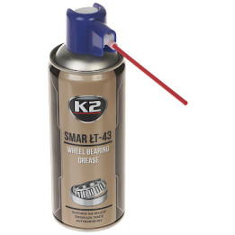 GRASA PARA COJINETES DE RUEDAS ŁT-43 K2-LT-43/400 SPRAY 400 ml K2