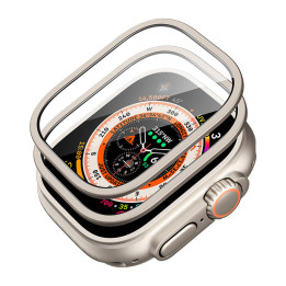 Schutzset für Apple Watch Ultra ESR 49mm (Gehäuse+Glas) (Titan)