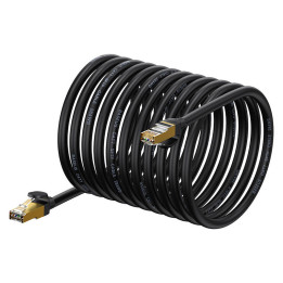 Kabel sieciowy Baseus Ethernet RJ45, 10Gbps, 30m (czarny)