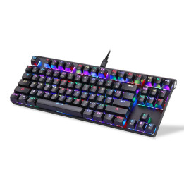 Механическая игровая клавиатура Motospeed CK101 RGB (черная)