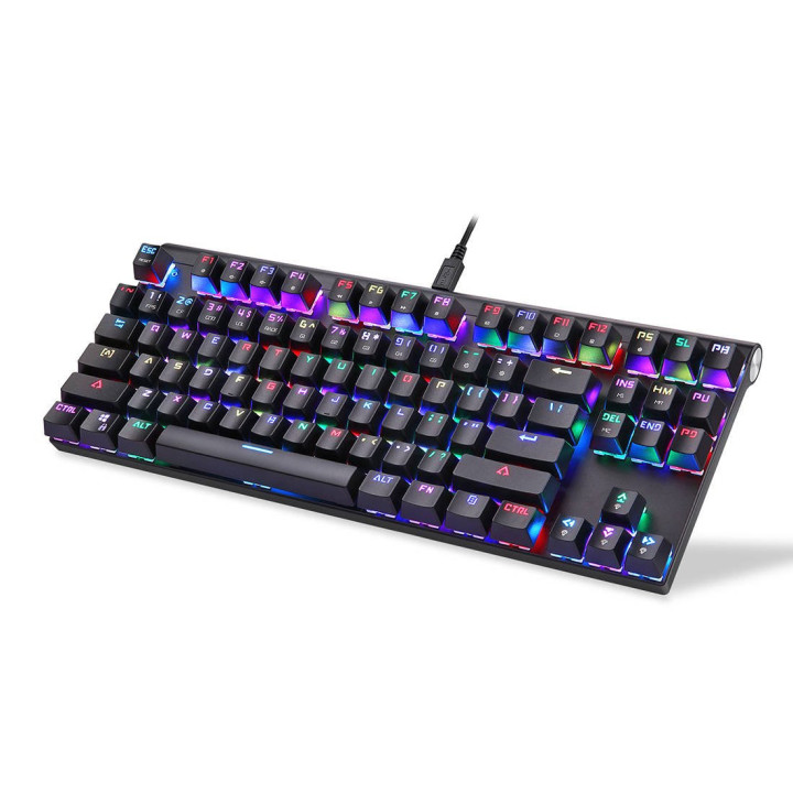 Teclado mecánico para juegos Motospeed CK101 RGB (negro)