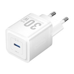 Vention FEZB0-EU USB-C GaN-Netzwerkladegerät (30 W) (weiß)