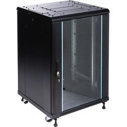 SZAFA RACK STOJĄCA EPRADO-R19-18U/600FW-NIEBIESKA