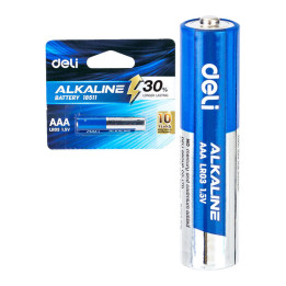 Pila alcalina Deli AAA LR03 1ud