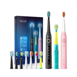 Rodzinny zestaw szczoteczek sonicznych z końcówkami FairyWill FW-507