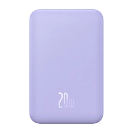 Магнитный мини Powerbank Baseus 5000мАч 20Вт (фиолетовый)