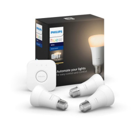 Philips Hue bridge + 3x E27 9W W