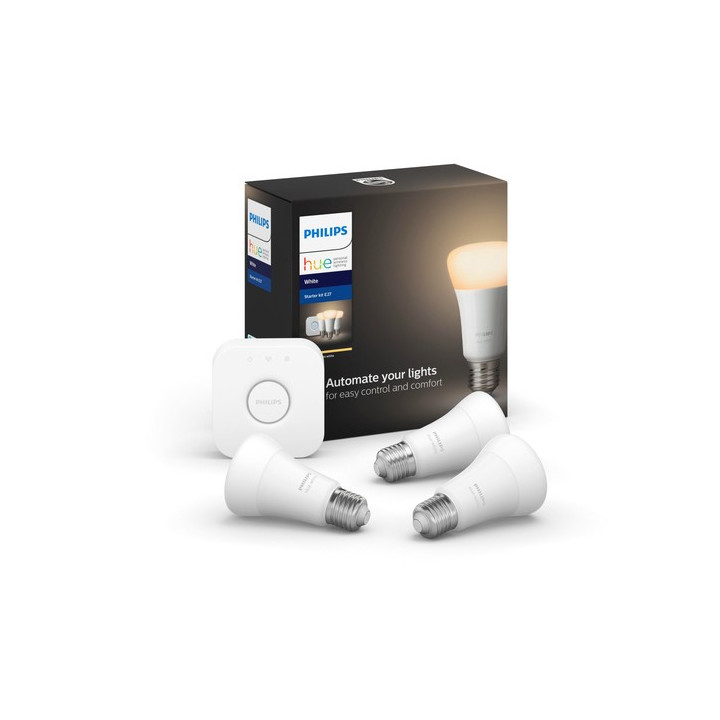 Мост Philips Hue + 3x E27 9 Вт Вт