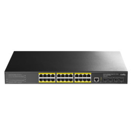 CUDY GS5024PS4-400W 24-портовый PoE+ коммутатор 400W
