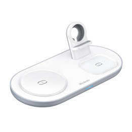 Kabelloses Ladegerät Mcdodo CH-7060 3 in 1 15 W (Mobil/TWS/Apple Watch) (weiß)