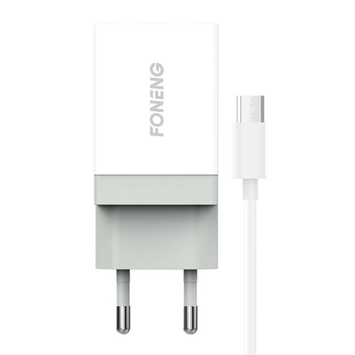 Schnellladegerät Foneng 1x USB K210 10,5W + USB Micro