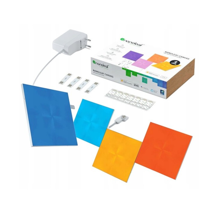 Nanoleaf Canvas Smarter Kit 4 squares