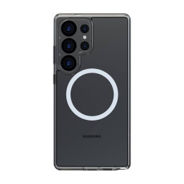 Torras Guardian Magnetic Series Handyhülle für Samsung S25 Ultra (transparent)