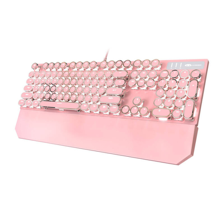 Teclado con cable MageGee MK-STORM (rosa)