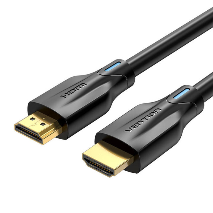Kabel HDMI 2.1 Vention AANBG, 8K 60 Hz/ 4K 120 Hz, 1,5 m (czarny)