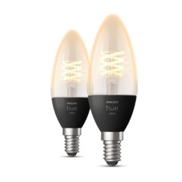 Philips Hue E14 W 4.5W Fil Candle 2-pak