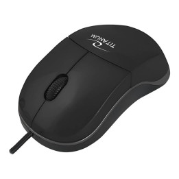 Esperanza TM124K Ratón con cable de titanio (negro)