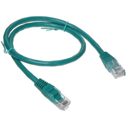 Patchcord RJ45 Cat6 0.5m Green RJ45/6/0.5-GREEN