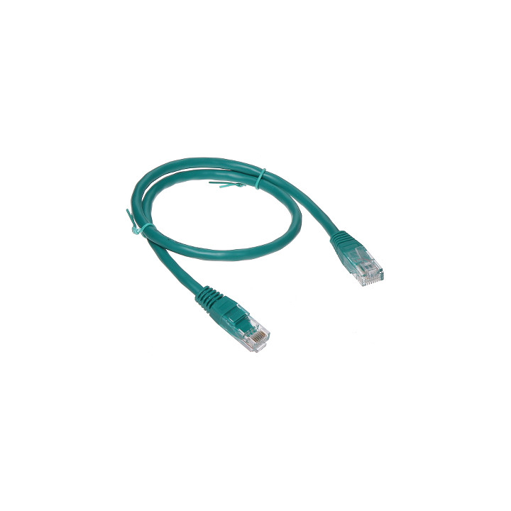 Patchcord RJ45 Cat6 0.5m Green RJ45/6/0.5-GREEN