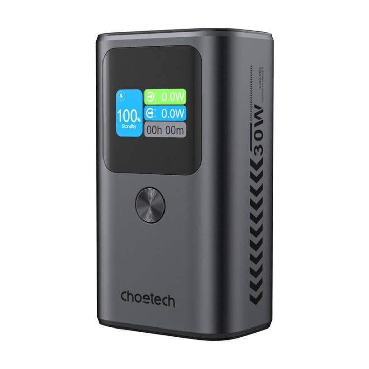 Power Bank Choetech B701 10000мАч PD30W (Серый)