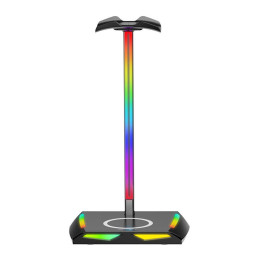 Soporte para auriculares con USB New Bee NB-Z12 RGB