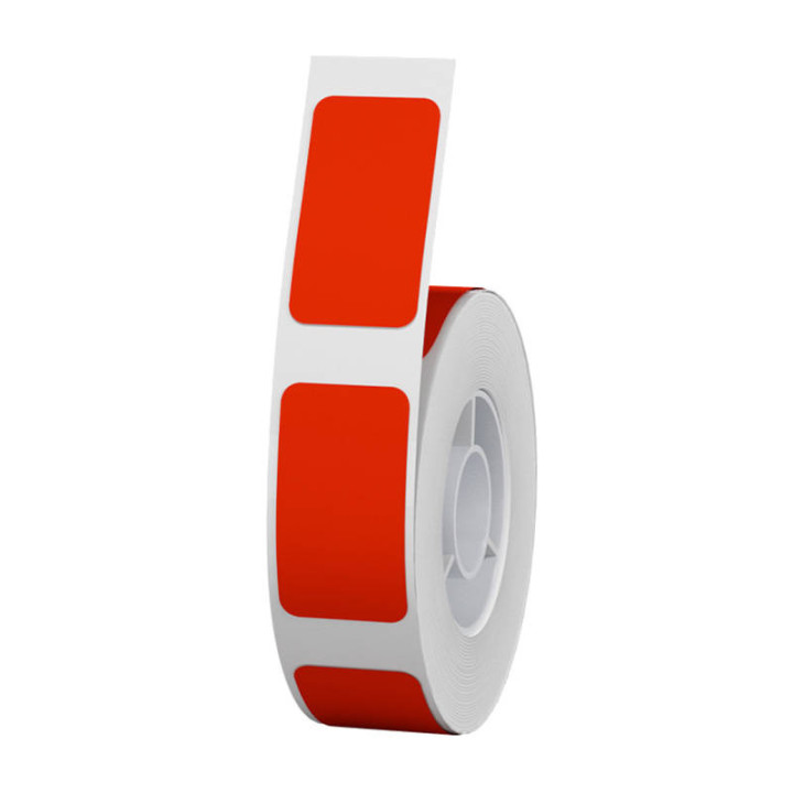 Etiquetas adhesivas térmicas Niimbot 10x25 mm, 240 piezas (Rojo)