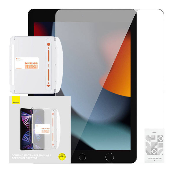 Gehärtetes Glas Baseus Corning 0,4 mm für Pad 10,2"/Air3 10,5"