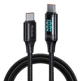 Kabel Mcdodo CA-1100 USB-C auf USB-C, 100 W, 1,2 m (schwarz)