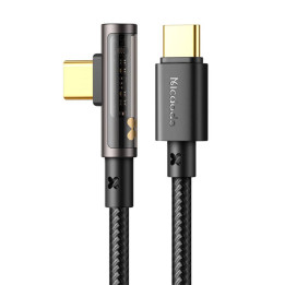 USB-C-auf-USB-C-Prisma-90-Grad-Kabel Mcdodo CA-3401, 100 W, 1,8 m (schwarz)
