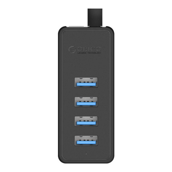 Адаптер Orico W5P-030 USB — 4x USB 3.0 Hub (черный)