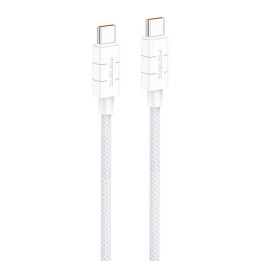 Foneng XS02 60W USB-C-zu-USB-C-Kabel, 1,2 m (weiß)
