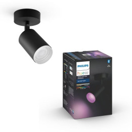 Philips Hue Fugato одноточечный черный 1x5,7 Вт