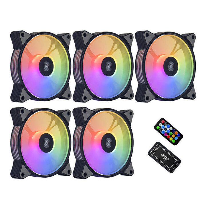Kit de ventilador de computadora 5 en 1 Darkflash AR12