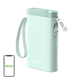 Impresora térmica de etiquetas Nelko P21 (verde)