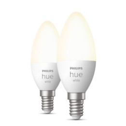 Philips Hue E14 5.5W W BT candle 2-pack