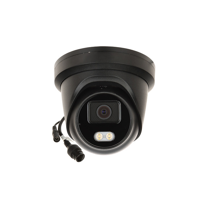 IP-КАМЕРА DS-2CD2347G2-LU(2,8MM)(C)(ЧЕРНАЯ) ColorVu - 4 Мп Hikvision
