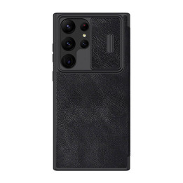 Nillkin Qin Leather Pro Hülle für SAMSUNG S23 Ultra (schwarz)